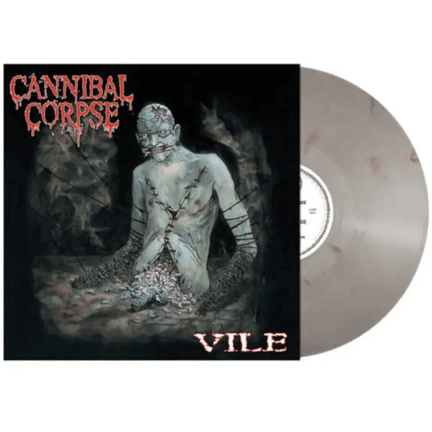 Cannibal Corpse - Vile (Limited Edition, Gray & Red Vinyl) (LP) - Joco Records