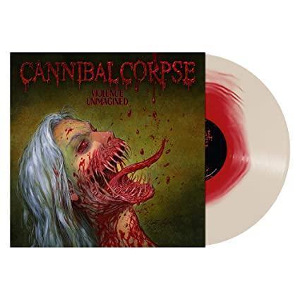 Cannibal Corpse - Violence Unimagined (Limited Edition, Bone White With Red Vinyl) (LP) - Joco Records