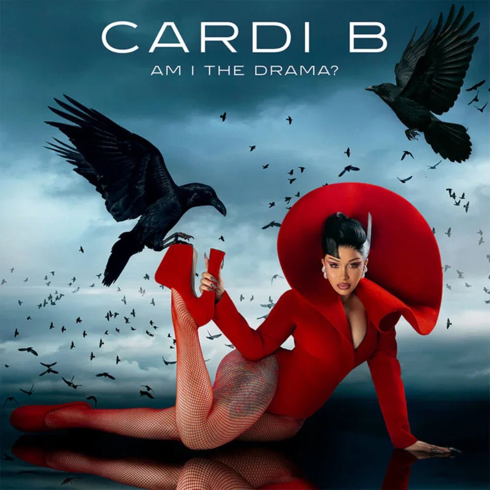 Cardi B - Am I The Drama? (Limited Edition, Baby Blue Vinyl, Signed) (2 LP) - Joco Records