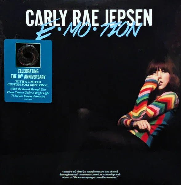 Carly Rae Jepsen - Emotion: 10th Anniversary Edition (Limited Zoetrope Picture Disc) (Import) (LP) - Joco Records