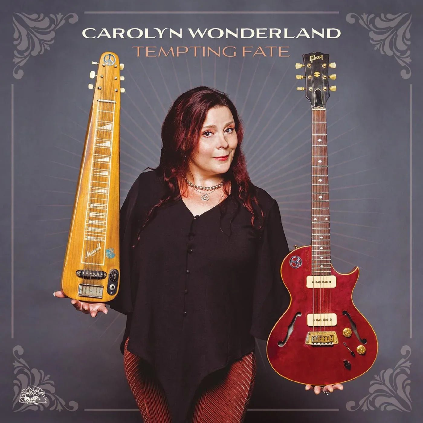 Carolyn Wonderland - Tempting Fate (Orange Vinyl) (LP) - Joco Records
