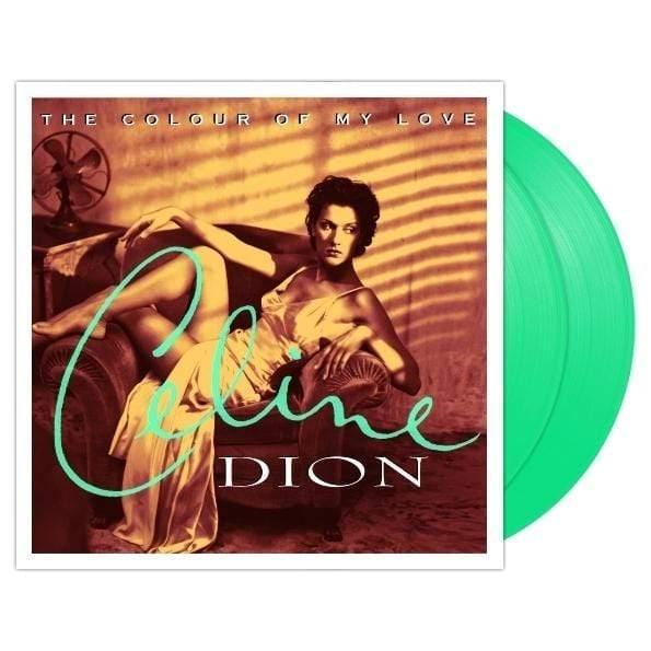Celine Dion - Colour Of My Love: 25th Anniversary Edition (Limited Edition, 180 Gram Turquoise Vinyl) (2 LP) - Joco Records