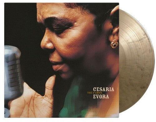 Cesaria Evora - Voz D'Amor (Limited Edition Import, 180 Gram, Color Vinyl, Gold & Black) (2 LP) - Joco Records
