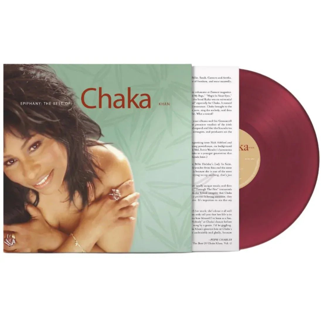 Chaka Khan - Epiphany: The Best Of Chaka Khan (Limited Edition, Burgundy Vinyl) (LP) - Joco Records