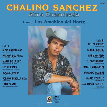 Chalino Sánchez - Alma Enamorada (Remastered, 140 Gram) (LP) - Joco Records