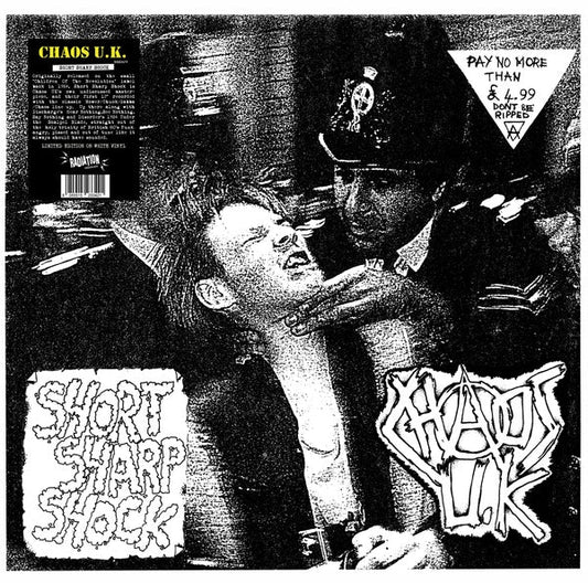 Chaos U.K. - Short Sharp Shock (Limited Edition, White Vinyl) (LP) - Joco Records