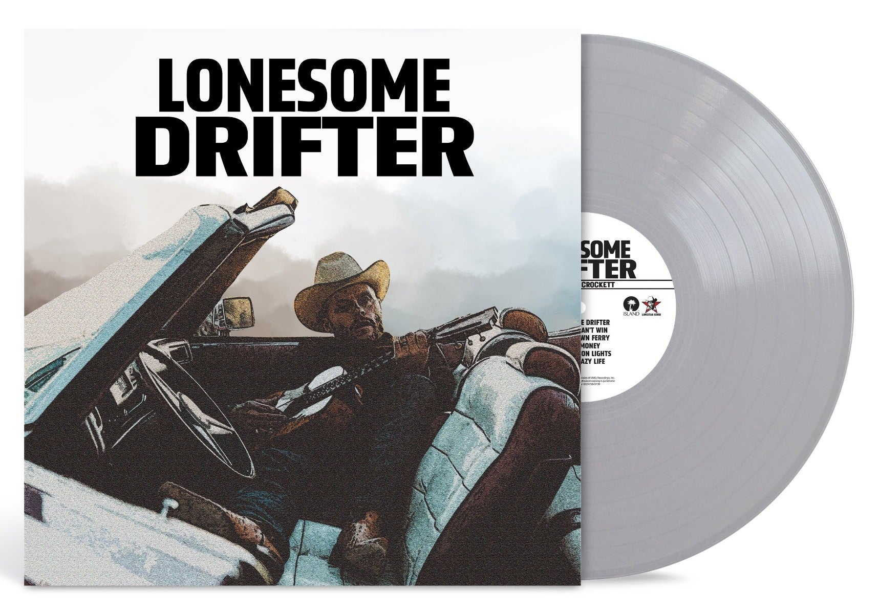 Charley Crockett - Lonesome Drifter (Indie Exclusive, Silver Vinyl, Alternate Cover)