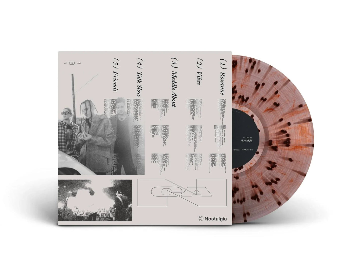 Chase Atlantic - Nostalgia (Translucent Orange/Brown Splatter 12" EP) (Vinyl) - Joco Records