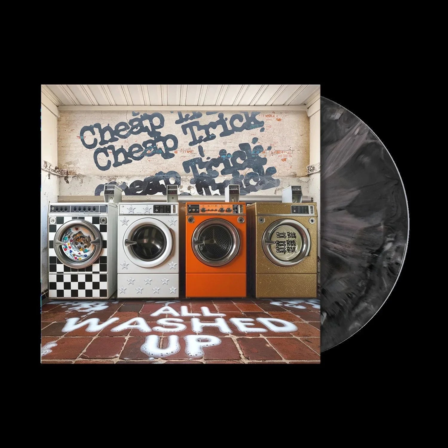 Cheap Trick - All Washed Up (Graphite Marble LP) - Joco Records