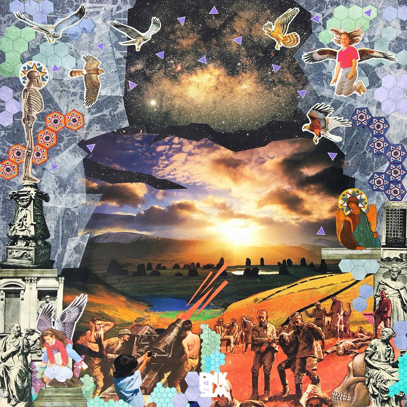 Chemtrails - Love In Toxic Wasteland / Headless Pin Up Girl (Orange Vinyl) (LP) - Joco Records