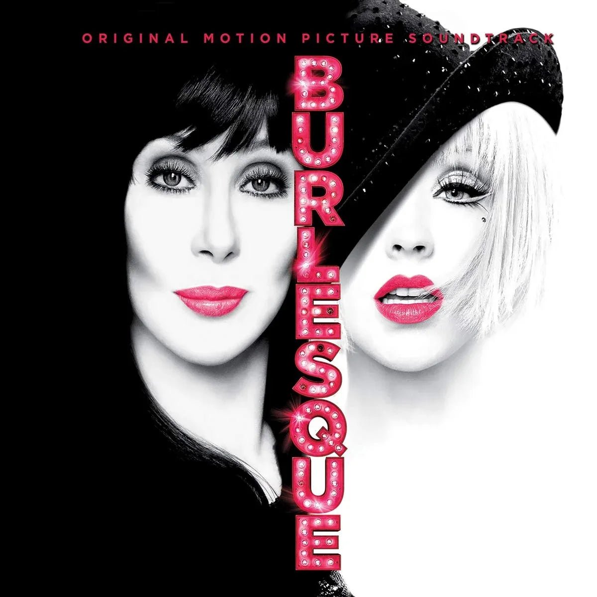 Cher & Christina Aguilera - Burlesque (Original Motion Picture Soundtrack) (Limited Edition, Hot Pink Vinyl) (LP) - Joco Records