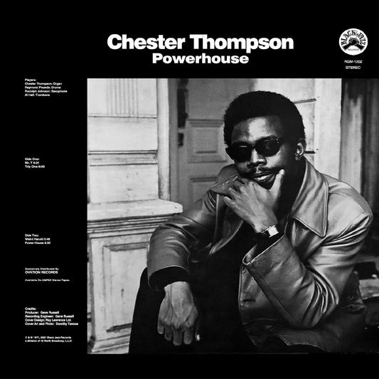 Chester Thompson - Powerhouse (Limited Edition, Blue & Black Swirl Vinyl) (LP) - Joco Records