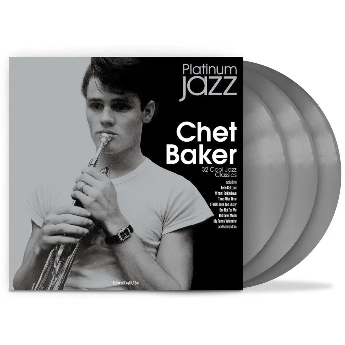 Chet Baker - Platinum Jazz (Import, Silver Vinyl) (3 LP) - Joco Records