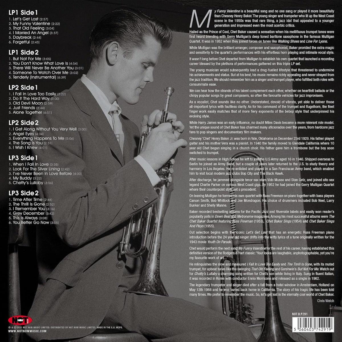 Chet Baker - Platinum Jazz (Import, Silver Vinyl) (3 LP) - Joco Records