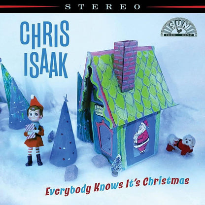 Chris Isaak - Everybody Knows It's Christmas (Limited Edition, Candy Floss Vinyl) (LP) - Joco Records