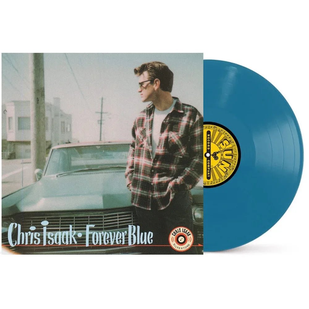 Chris Isaak - Forever Blue (Indie Exclusive, Aqua Blue Vinyl) (LP) - Joco Records