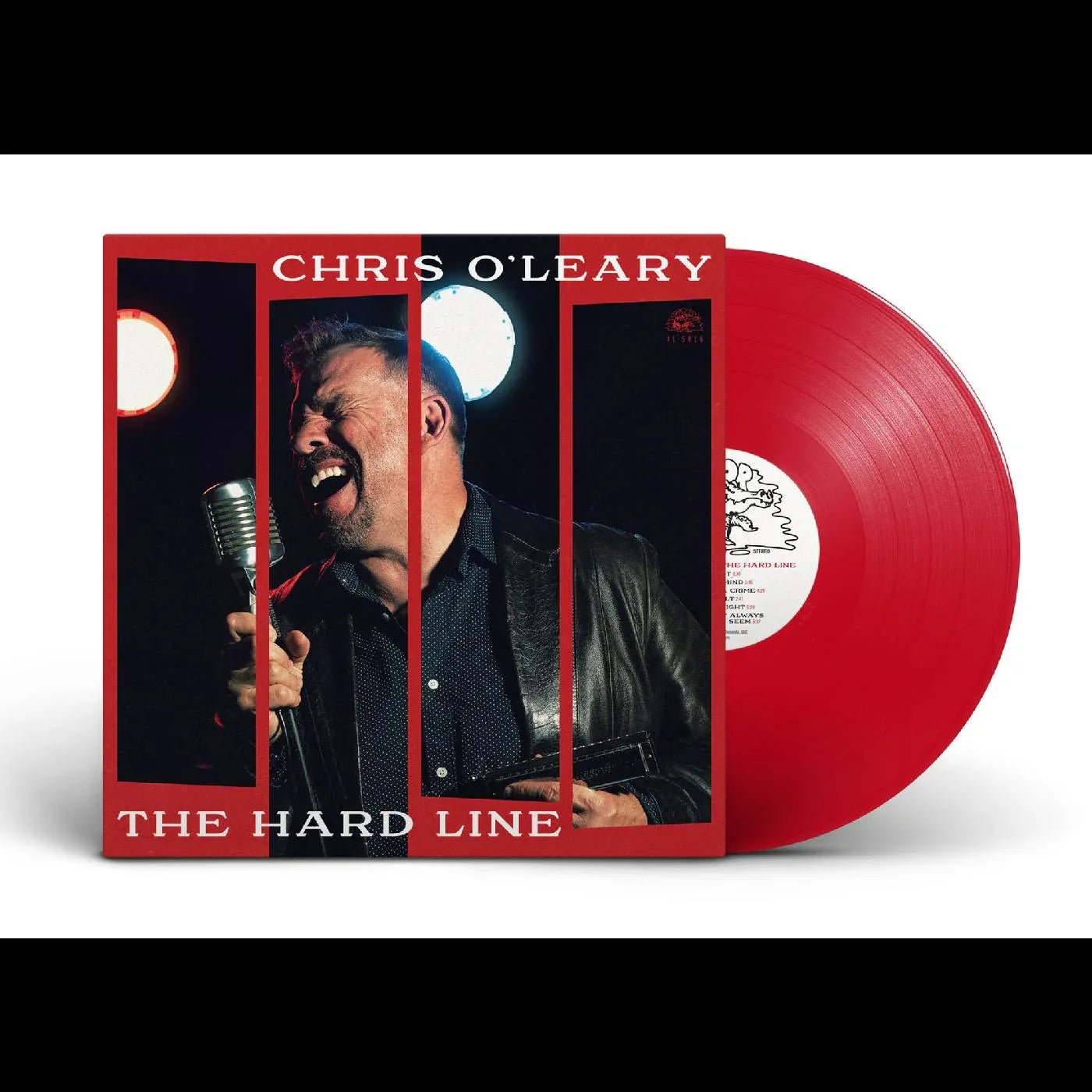 Chris O'Leary - The Hard Line (Translucent Red Vinyl) (LP) - Joco Records