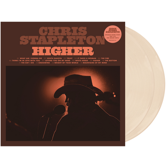 Chris Stapleton - Higher (Indie Exclusive, Bone Color Vinyl) (2 LP) - Joco Records