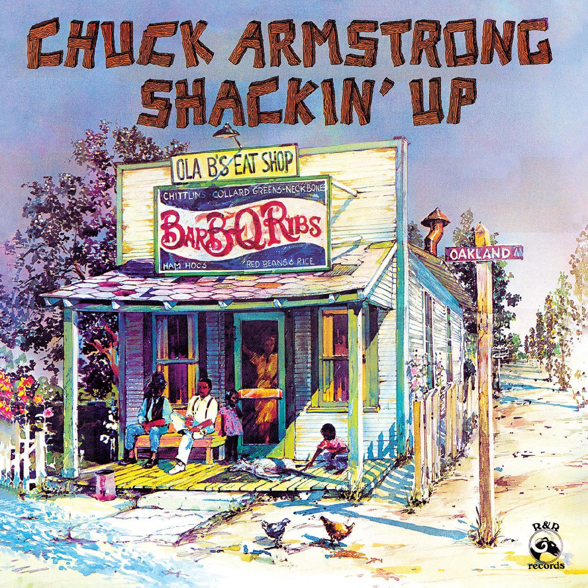Chuck Armstrong - Shackin' Up (Barbecue Sauce Red Vinyl) (LP) - Joco Records