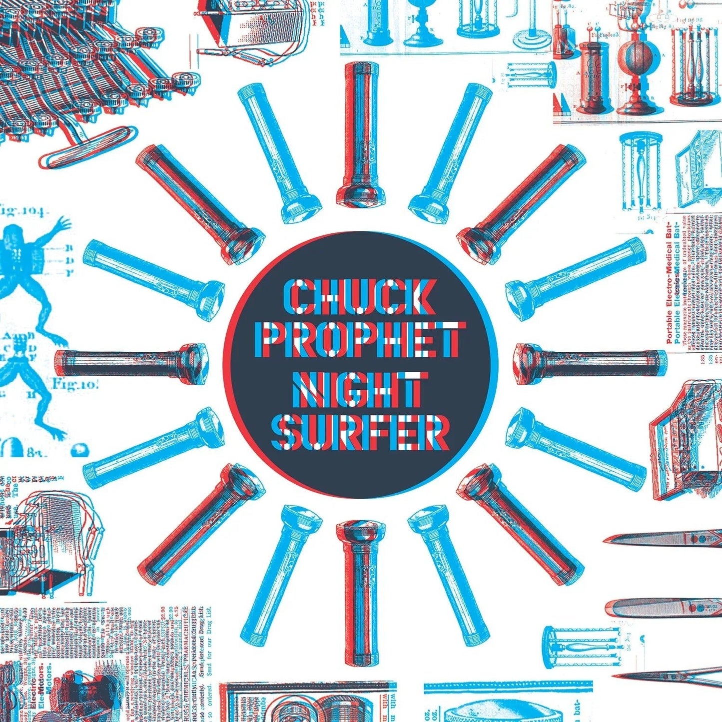Chuck Prophet - 3D Night Surfer 7" Singles Collection (Vinyl Box Set) - Joco Records