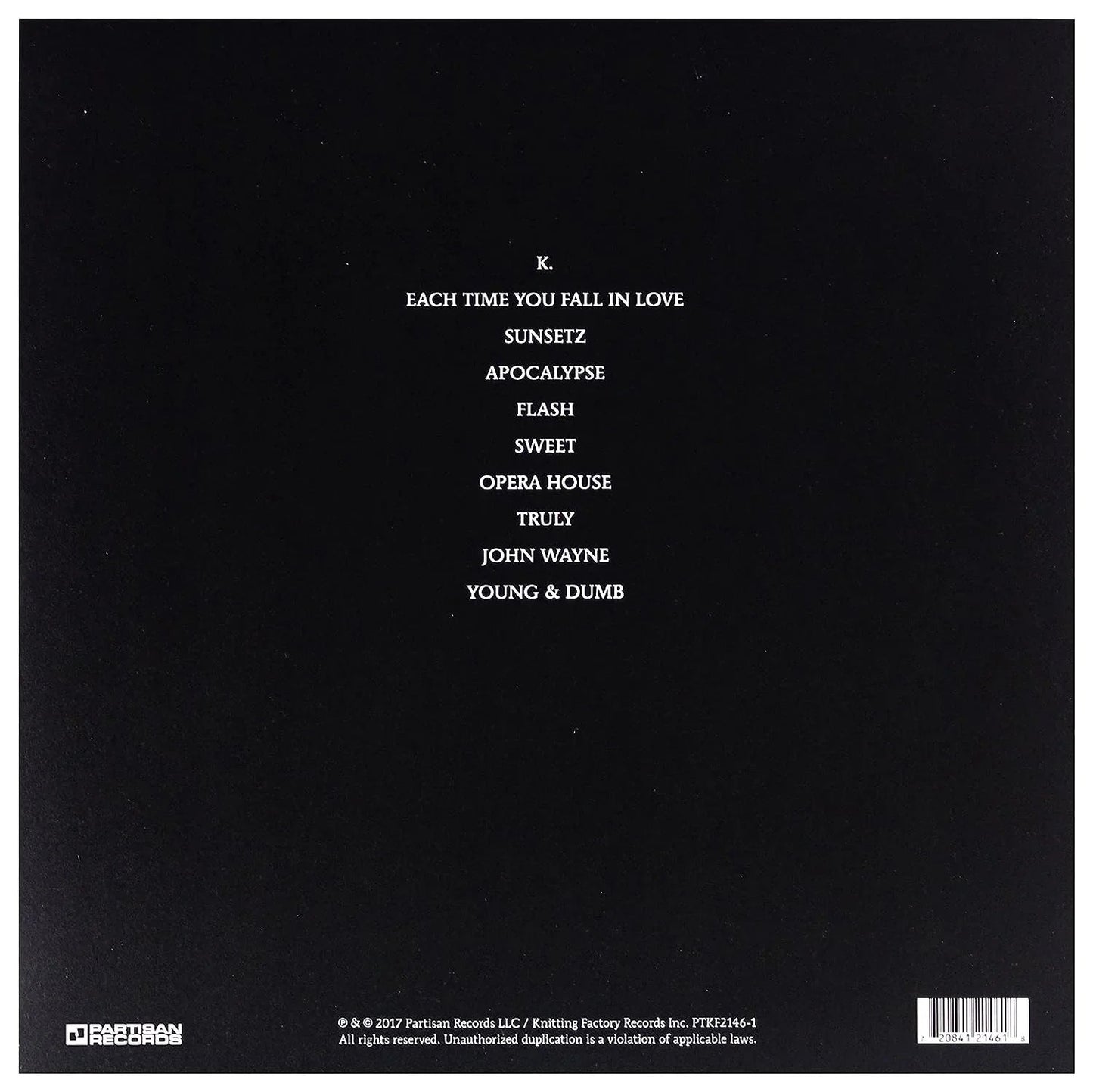 Cigarettes After Sex - Cigarettes After Sex (LP) - Joco Records