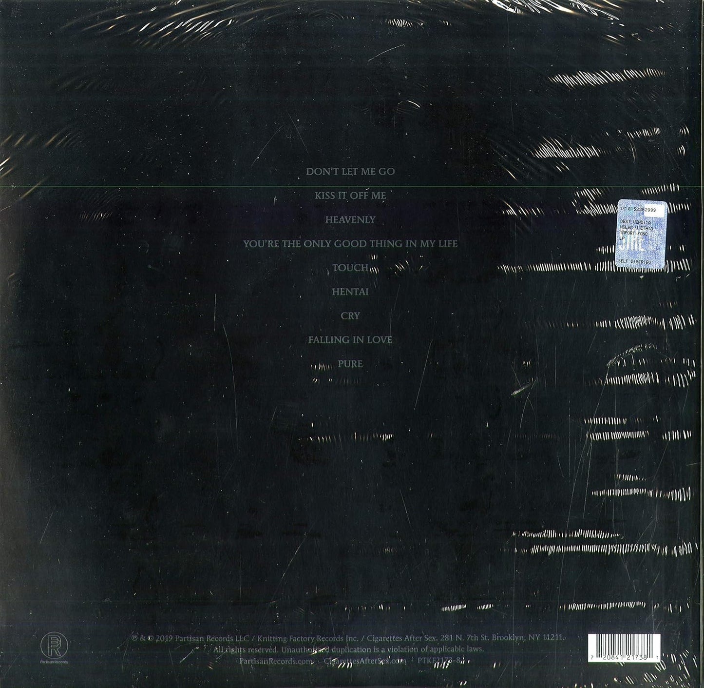 Cigarettes After Sex - Cry (Deluxe Edition, Gatefold, 180 Gram) (LP) - Joco Records