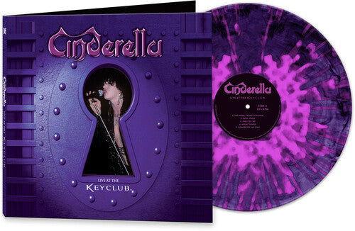 Cinderella - Live At The Key Club (Marbled Purple Splatter Vinyl) - Joco Records