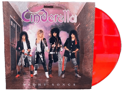 Cinderella - Night Songs (Limited Edition, 180 Gram, Translucent Red Vinyl) (LP) - Joco Records