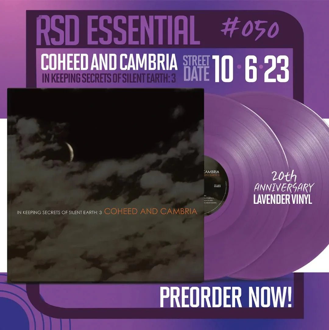 Coheed & Cambria - In Keeping Secrets Of Silent Earth: 3 (Indie Exclusive, Color Vinyl, Lavender) (2 LP) - Joco Records
