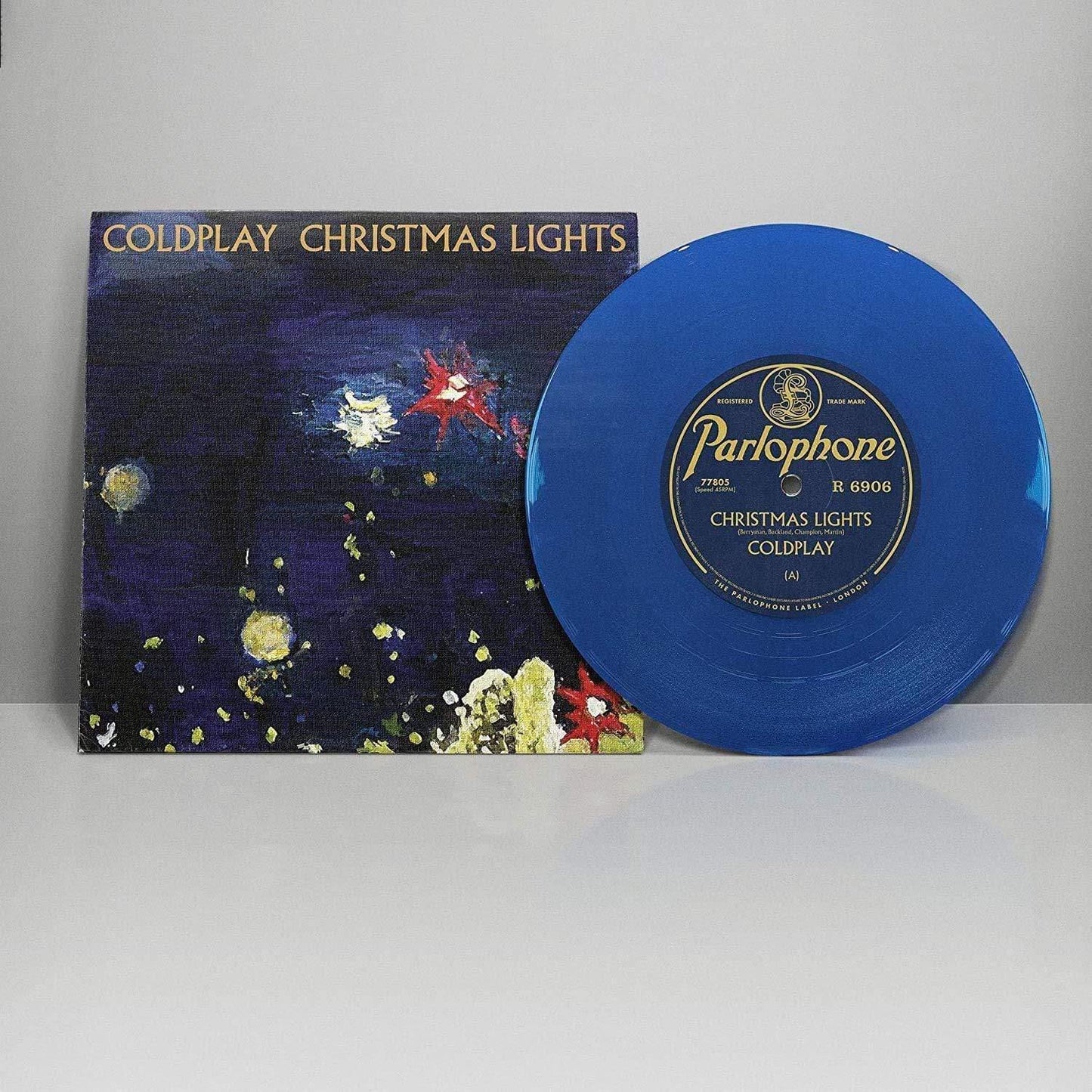 Coldplay - Christmas Lights (7" Blue Vinyl Single) (7-Inch Single) - Joco Records