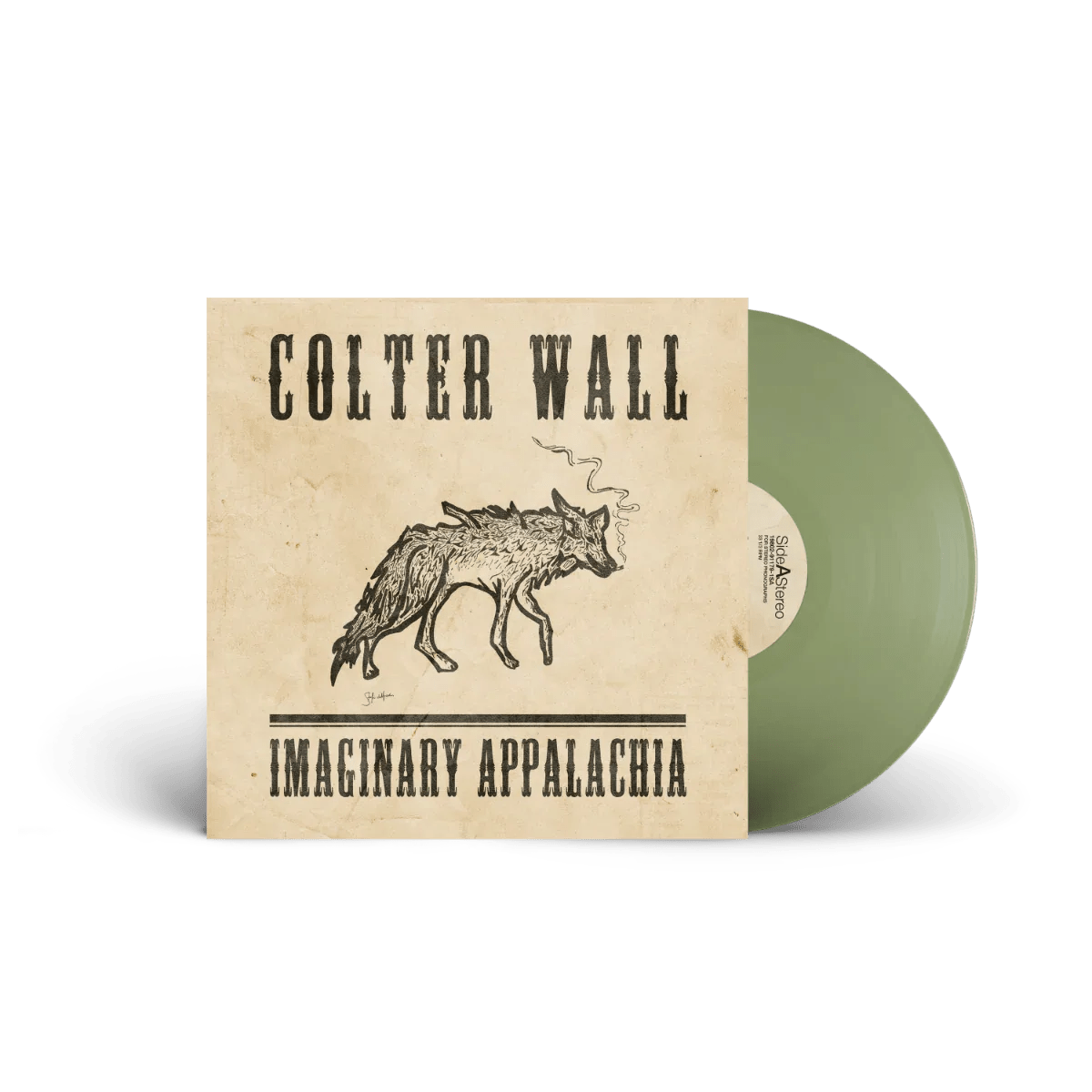 Colter Wall - Imaginary Appalachia (10th Anniversary Edition) (Opaque Olive Green Vinyl) - Joco Records