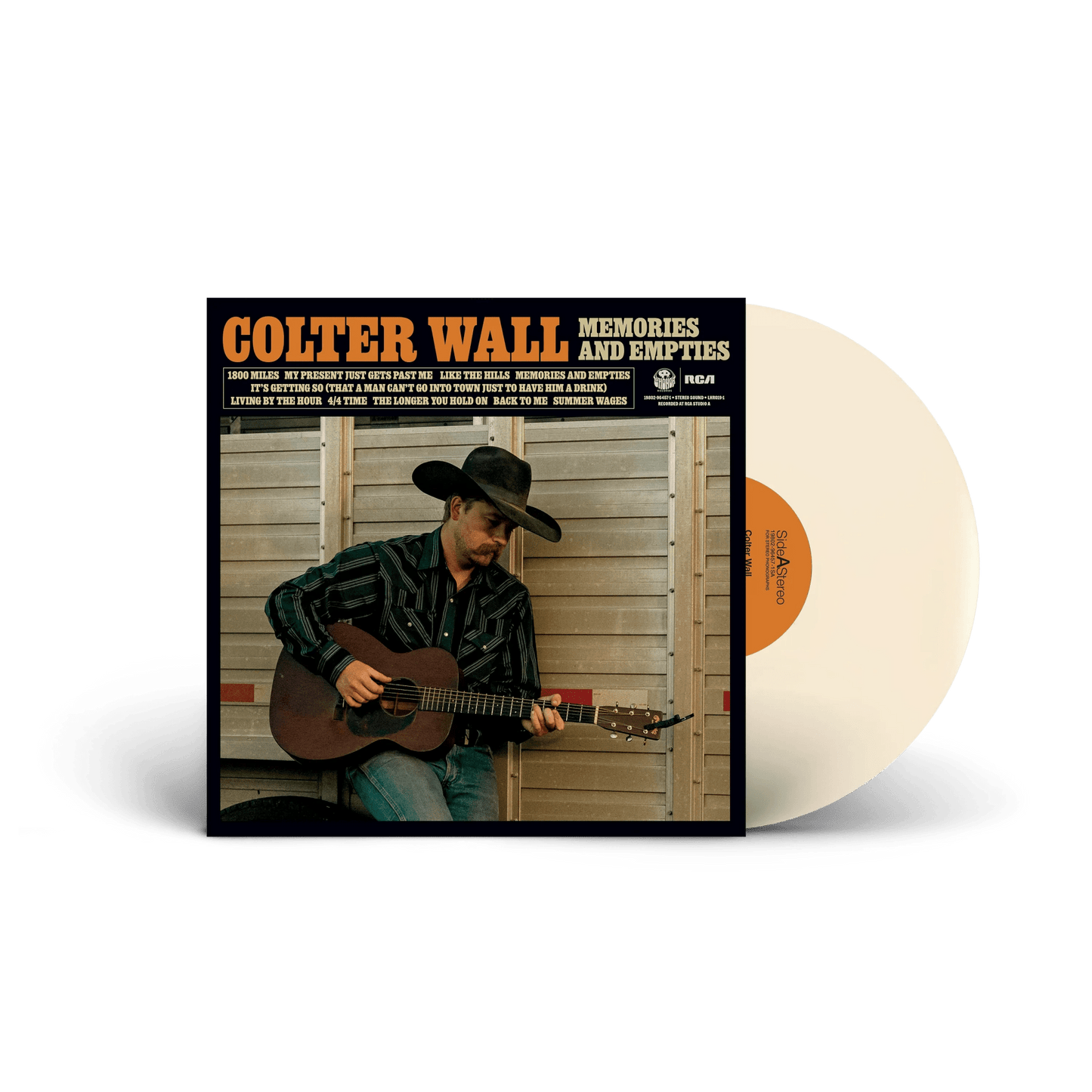 Colter Wall - Memories And Empties (Opaque Bone Vinyl W/12X12” Lyric Sheet Insert) - Joco Records