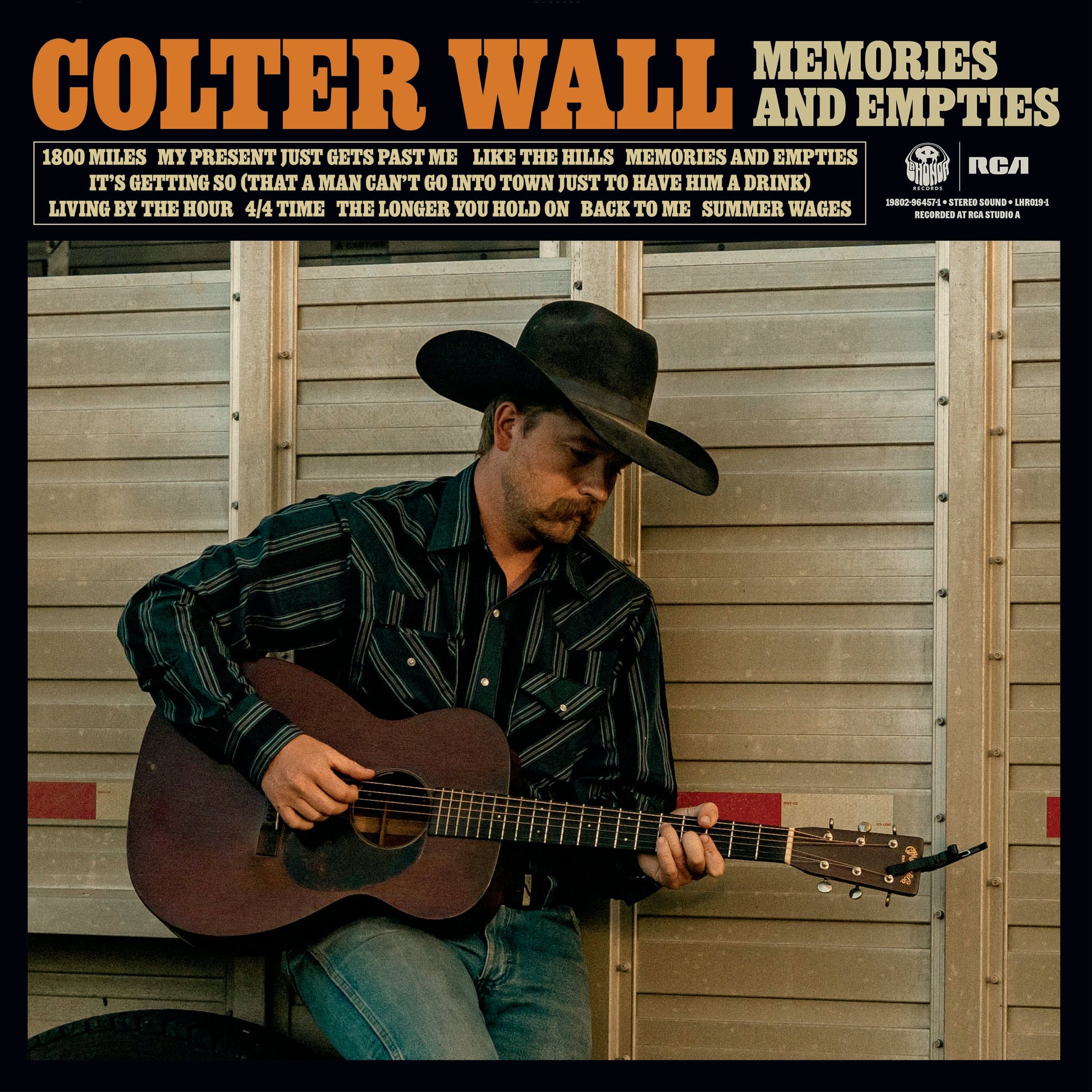 Colter Wall - Memories And Empties (Opaque Bone Vinyl W/12X12” Lyric Sheet Insert)