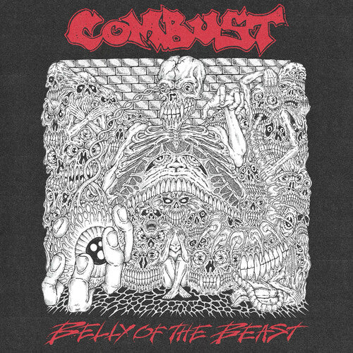Combust - Belly of the Beast (Indie Exclusive, Cloudy Black Ice Color Vinyl)
