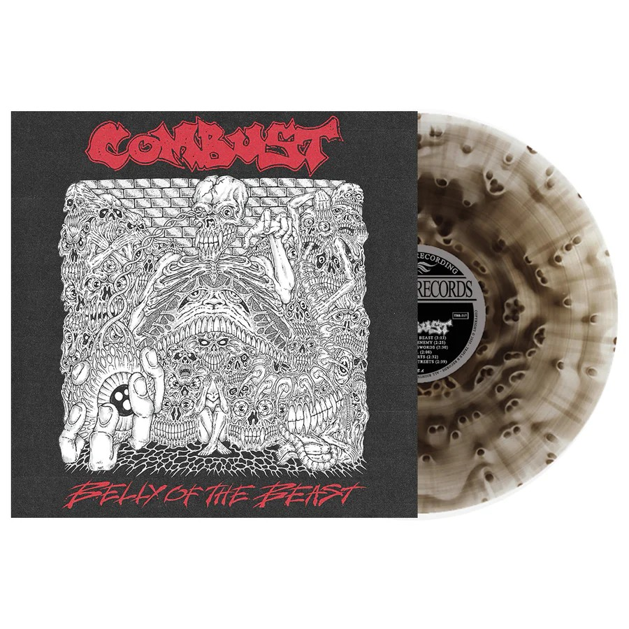 Combust - Belly of the Beast (Indie Exclusive, Cloudy Black Ice Color Vinyl)
