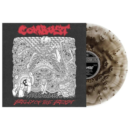 Combust - Belly of the Beast (Indie Exclusive, Cloudy Black Ice Vinyl) (Vinyl) - Joco Records