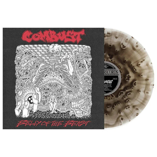 Combust - Belly of the Beast (Indie Exclusive, Cloudy Black Ice Vinyl) (Vinyl) - Joco Records
