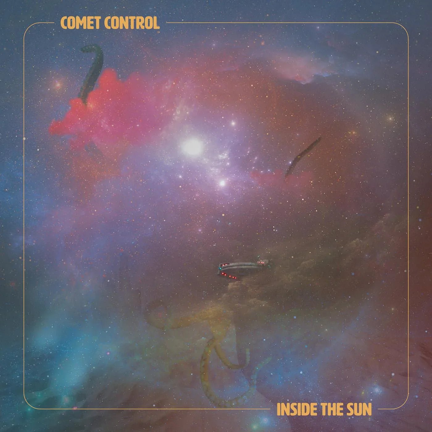 Comet Control - Inside The Sun (Marbled Purple Vinyl) (LP) - Joco Records