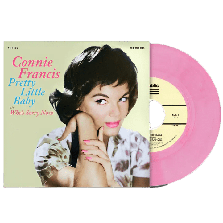 Connie Francis - Pretty Little Baby (Baby Pink, 7" Vinyl Single) - Joco Records