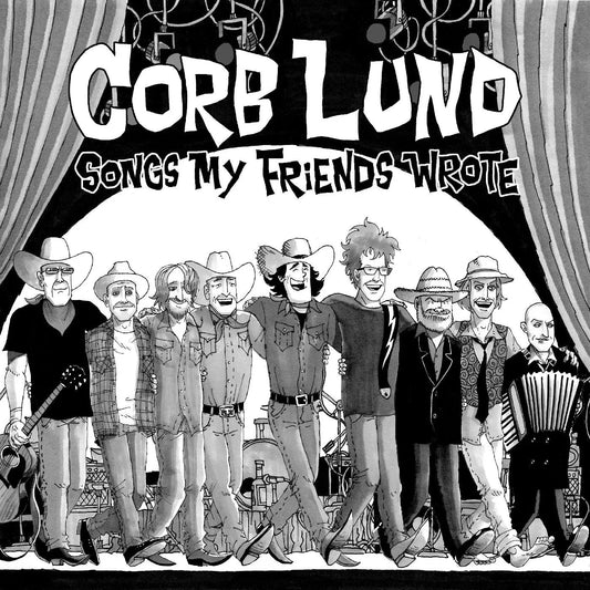 Corb Lund - Songs My Friends Wrote (Indie Exclusive, Black & Clear Smoke Vinyl) (LP) - Joco Records