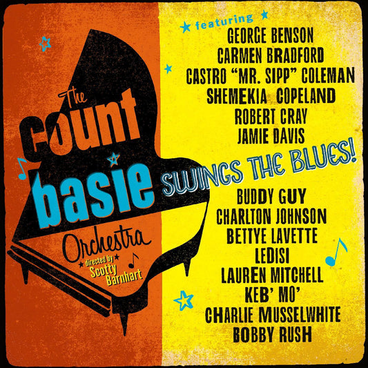 Count Basie Orchestra - Basie Swings The Blues (Opaque Blue Vinyl) (LP) - Joco Records