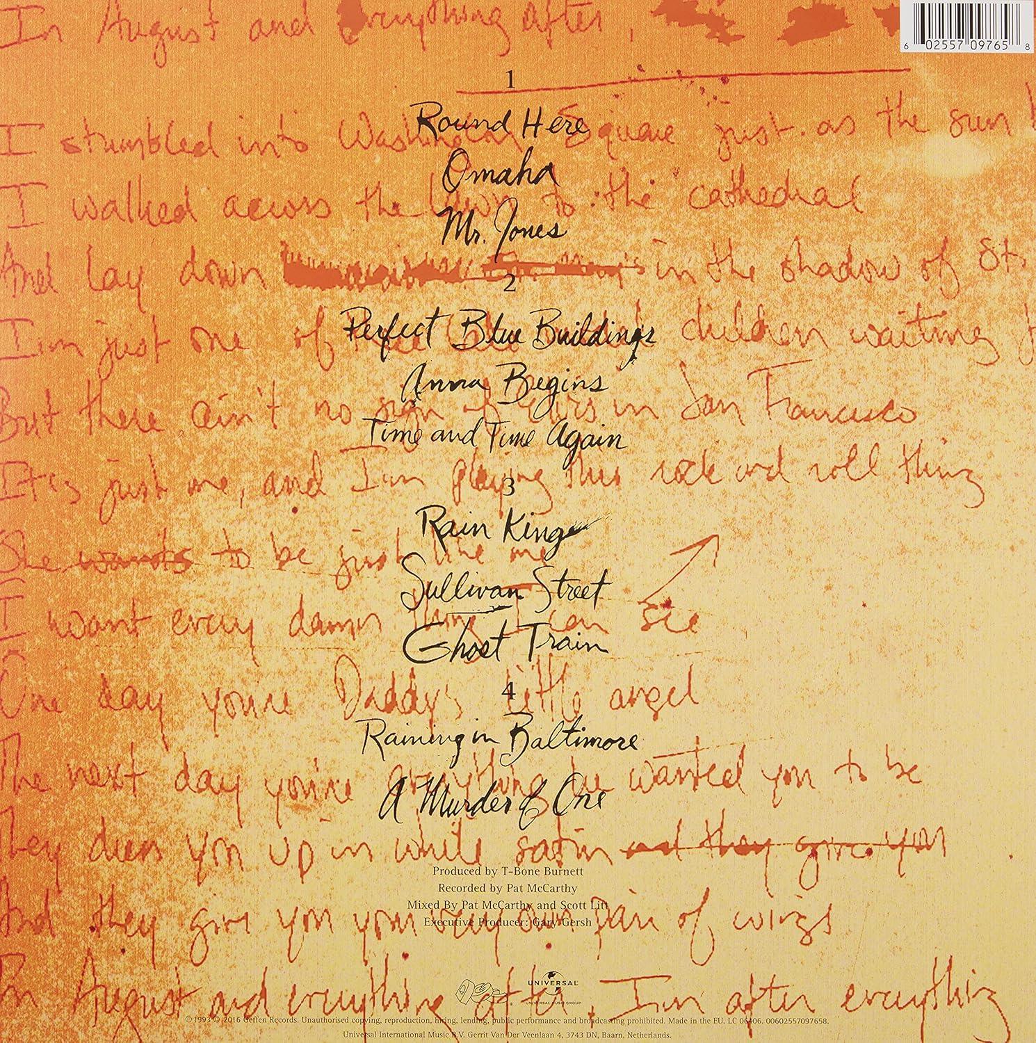 Counting Crows - August and Everything After (Gatefold) (2 LP) - Joco Records