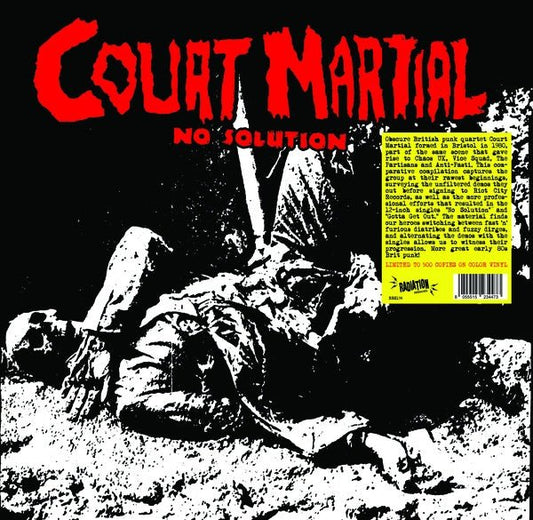 Court Martial - No Solution: Singles & Demos 1981/1982 (LP) - Joco Records