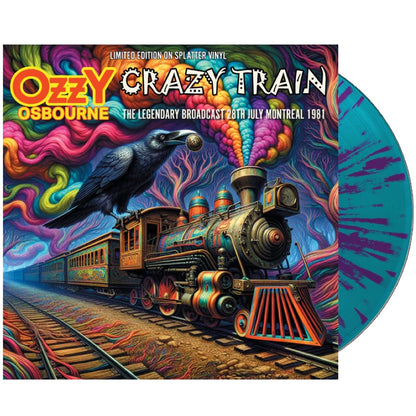 Ozzy Osbourne - Crazy Train: Montreal 1981 Broadcasts (Limited Numbered Edition, Color Splatter Vinyl) (LP)