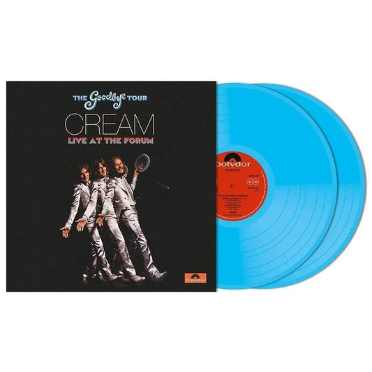 Cream - Goodbye Tour – Live 1968 (Blue Vinyl) (Limited Edition) (2 LP) - Joco Records