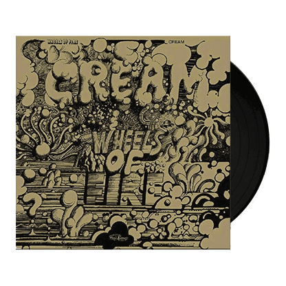 Cream - Wheels Of Fire (Special Import Edition, Bonus Tracks, Foil Jacket, 180 Gram) (2 LP) - Joco Records