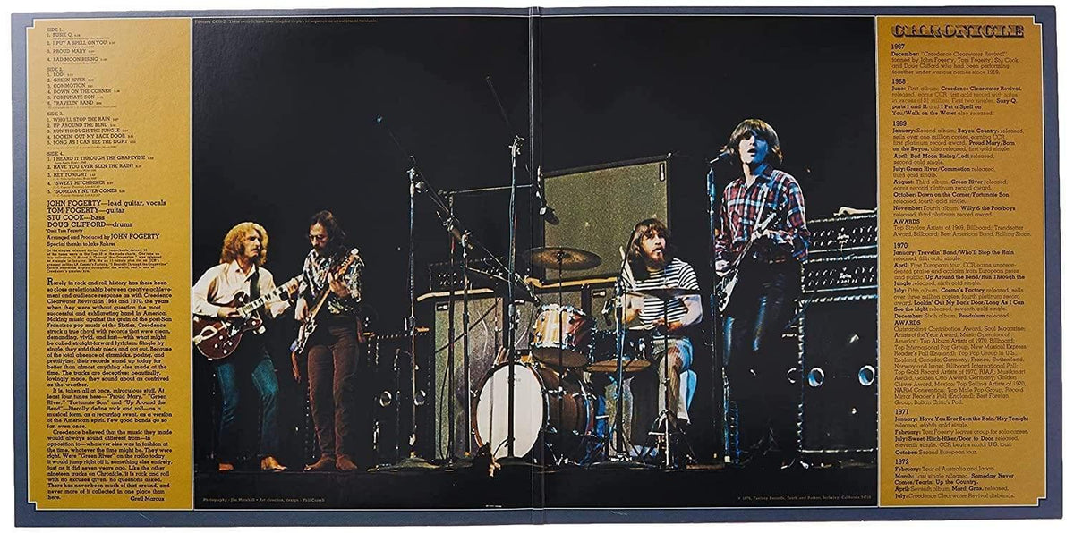 Creedence Clearwater Revival - Chronicle: The 20 Greatest Hits (2 LP) - Joco Records
