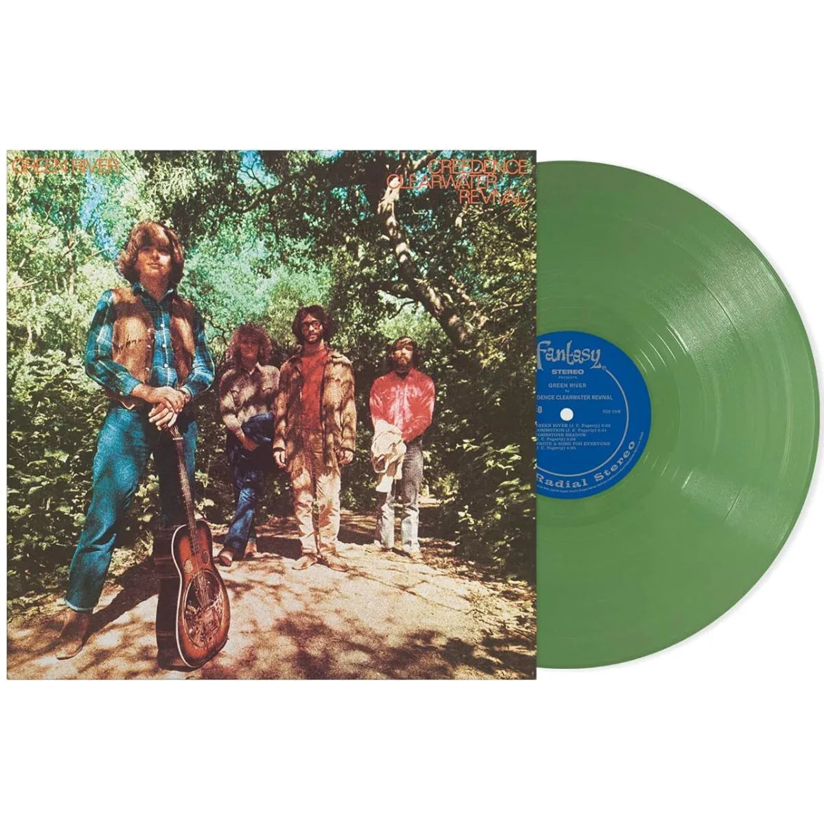 Creedence Clearwater Revival - Green River (2025 Remaster, Olive Green Vinyl) (LP) - Joco Records