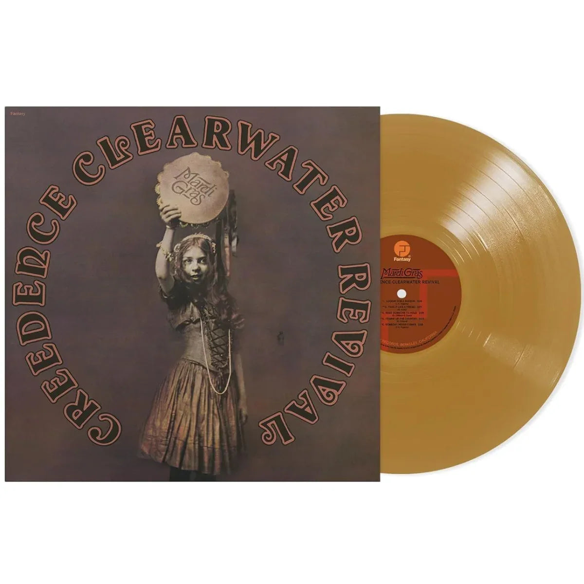 Creedence Clearwater Revival - Mardi Gras (2025 Remaster, Gold Vinyl) (LP) - Joco Records