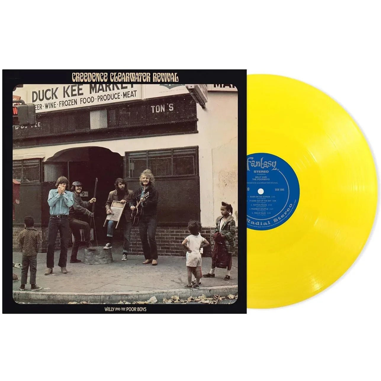 Creedence Clearwater Revival - Willy And The Poor Boys (2025 Remaster, Canary Yellow Vinyl) (LP) - Joco Records